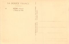 CPA Reims (Marne)l'Hotel de Ville