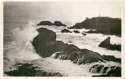 CPM Saint Lunaire le Decolle Maree Montante par Gros Temps