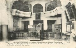 CPA La Conciergerie Ancienne Chapelle dite Salle des Girondins Paris