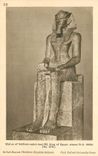 CPA Statue of Sekhem Uatch Taui Ra King of Egypte about B C 2000 British Museum (Northern Egyptian Gallery)
