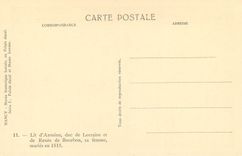 CPA Nancy Musee Historique Lorrain au Palais Ducal Lit d'Antoine due de Lorraine et de Renee de Bourbon sa Femme Mariee 