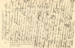 CPA Nancy Musee Historique Lorrain au Palais Ducal Repudiation de la Reine Vasthi par Assuerus (fin XVe S)