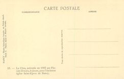 CPA Nancy Musee Historique Lorrain au Palais Ducal La Cene Execute en 1582 par Florent Drouin