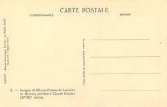 CPA Nancy Musee Historique Lorrain au Palais Ducal Insigne de Heraut d'Armes de Lorraine