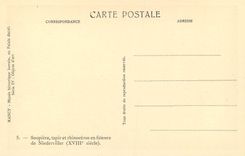 CPA Nancy Musee Historique Lorrain au Palais Ducal Soupiere Tapir et Rhinoceros en Faience de Niederviller