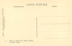 CPA Nancy Musee Historique Lorrain au Palais Ducal Plat en Faience des Islettes (Debut XIXe Siecle)