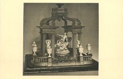 CPA Nancy Musee Historique Lorrain au Palais Ducal Surtout de table Bois Sculpte