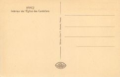 CPA Nancy Interieur de l'Eglise des Cordeliers