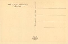 CPA Nancy Eglise des Cordeliers les Stalles