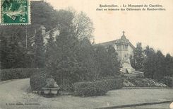 CPA Rambervillers Le Monument du Cimetiere Eleve en Memoire des Defenseurs de Rambervillers