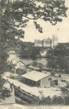CPA Pierrefonds La Gare L'Etang et le Château Train