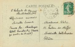 CPA Vienne Les Escaliers Romains Conduisant du Forum au Palais des Empereurs Vus du Facade du Forum