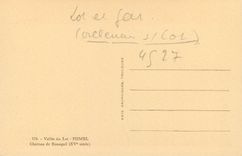 CPA Vallee du Lot Fumel Chateau de Bonaguil (XVe Siecle)