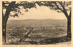 CPA Villeneuve sur Lot (Lot et Gar) Vue Generale