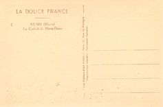 CPA La Douce France Reims (Marne) La Cathedrale Notre Dame