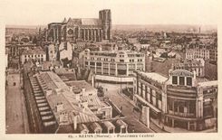 CPA Reims (Marne) Panorama Central