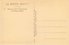 CPA Environs du Puy (Haute Loire) les Orgues d'Espaly