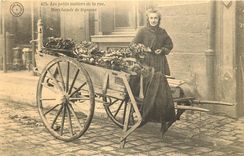 REPRO Les Petits Metiers de la Rue Marchande de Legumes C'Etait La France