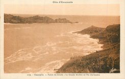 CPA Cancale Pointe du Grouin la Grande Riviere et l'Ile des Landes