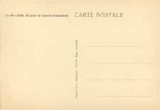 CPA Lyon St Jean et l'Ancien Archeveque