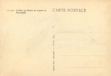 CPA Lyon le Palais de Justice et Fourvieres