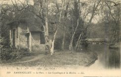 CPA Rambouillet le Parc les Coquillages et la Riviere