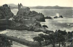 CPA Biarritz Villa Belza et Port Vieux