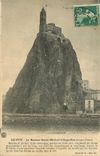 CPA le Puy le Rocher St Michel d'Aiguilhe (Aspect Ouest)