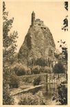 CPA le Puy (Haute Loire) la Chapelle et le Rocher St Michel d'Aiguilhe