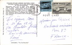 Illinois Chicago Skyline Looking Southerly From Chicago Which occurred With Lake Michigan In The Background CPA