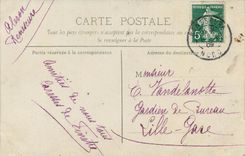 CARTE PHOTO Aleron Remesure Chien