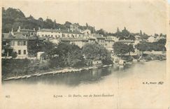 CPA Lyon ile barbe vue de saint rambert