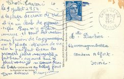 CPM 905 croix de vie le remblai et les jetees
