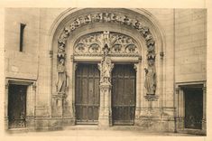 CPA La douce france chateau de pierrefonds (oise) porte d entree de la chapelle