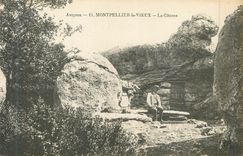 CPA Aveyron 11 montpellier le vieux la citerne