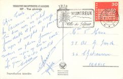 CPM Territet montreux clarens 897 vue generale