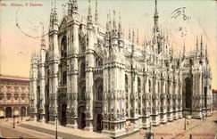 CPA Italy Italia Milano It duomo