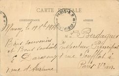 CPA Nancy Hotel de Ville (XVIIIe Siecle)