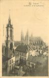 CPA Tournai Le Beffroi et La Cathedrale