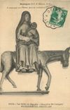 CPA Bretagne (Coll E Hamonie St ) La Fuite en Egypte Chapelle St Languy Plougastel Daoulas Ane Donkey