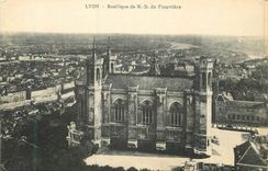 CPA Lyon Basilique de N D de Fourviere