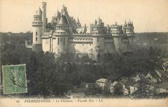CPA Pierrefonds Le Chateau Facade Est