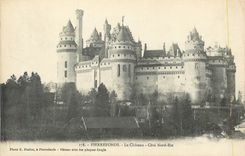 CPA Pierrefonds Le Chateau Cote Nord Est