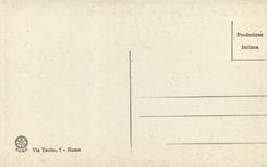 CPA 1607 Roma Museo Nazional Atleta