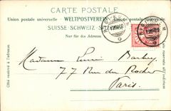 CPA Suisse Rigikulm und die Alpen