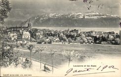 CPA Suisse Lausanne et les Alpes