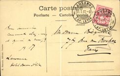 Schweizer CPA Insel des Clarens Sonnenuntergangs