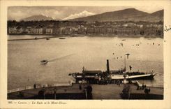 Swiss CPA Geneva roads and Mont Blanc