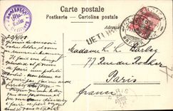 CPA Suisse Uto Kulm setzte Zurichsee und Glarneralpen