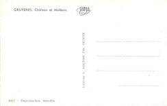 CPM Gruyeres Chateau et Moleson